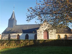 L\'église Saint-Gilles<br>Saint-Gilles-de-Crétot
